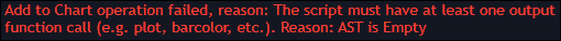 Pine Script Error Message